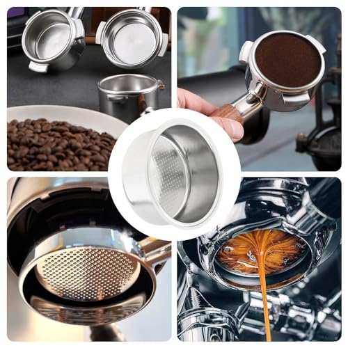 2Pcs 51mm NonPressurized Coffee Filter Basket (2 Count)