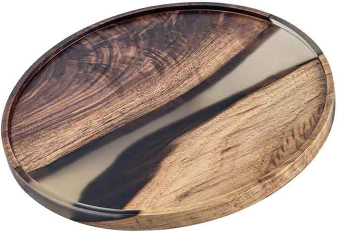 Tea Set 29 * 1.8cm Resin Small Tea Tray Household Tea Table Painted Dry Tea Table Creative Tray Chinese Tea Set