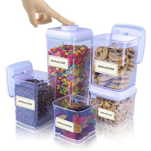Bop Top Airtight Food Storage Containers with Lid Multi Pack