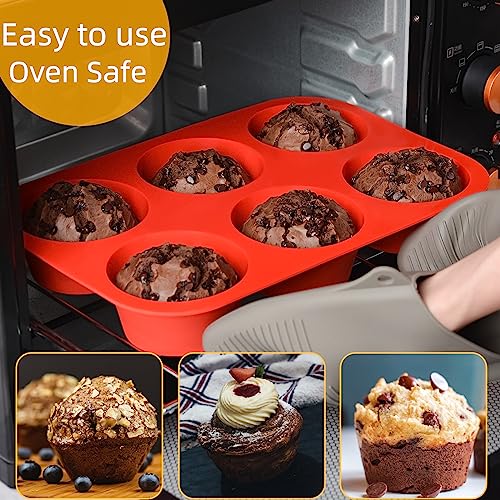 Silicone Muffin Pan Set (3 Count)