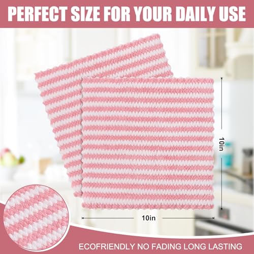 12 Pack Coral Velvet Dish Cloths (12 Count)