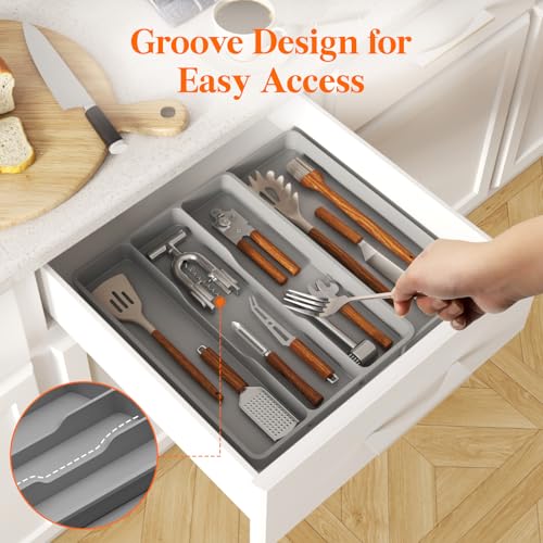Utensil Organizer for Kitchen Drawer