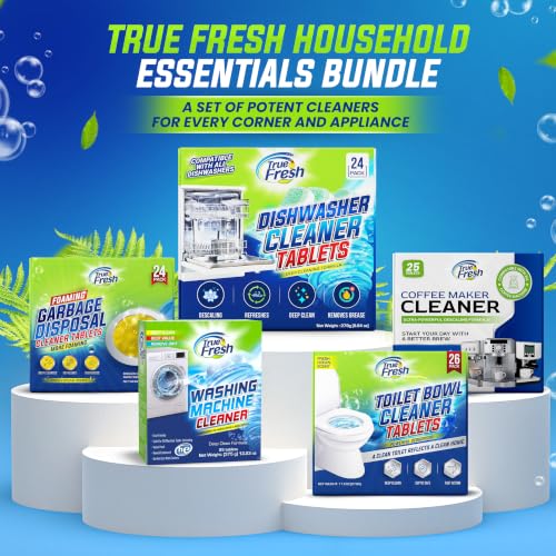 Dishwasher Cleaner & Deodorizer Tablets (24 Count)