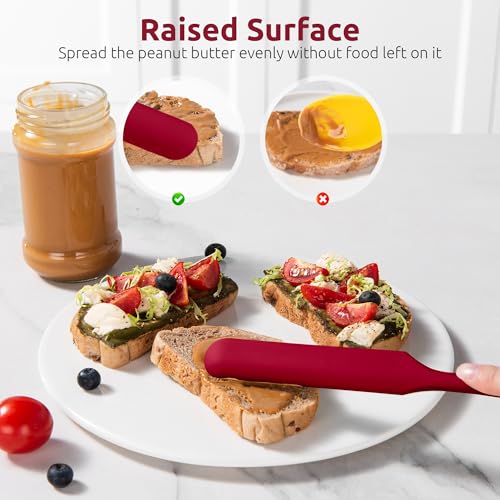 Skinny Silicone Jar Spatula Scraper