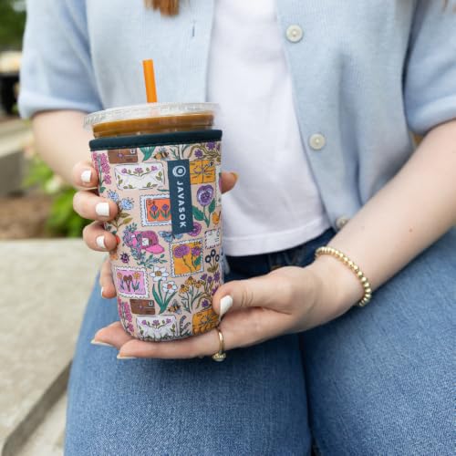JavaSok Iced Coffee & Cold Soda Insulated Neoprene Cup Sleeve