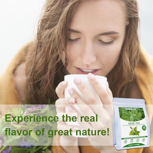 Premium Sage Leaf Tea Bags (40 Count)