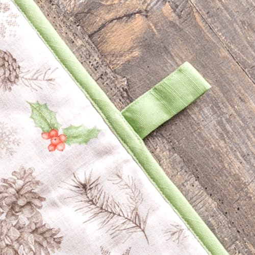 Double Oven Mitts 100% Cotton Double Oven Glove