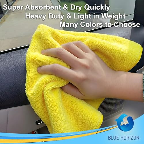 Yellow Microfiber Cleaning Towels (36 Count)