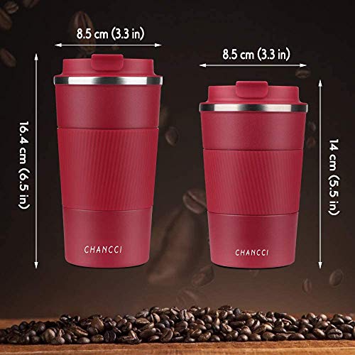 12oz Travel Coffee Mug Spill Proof
