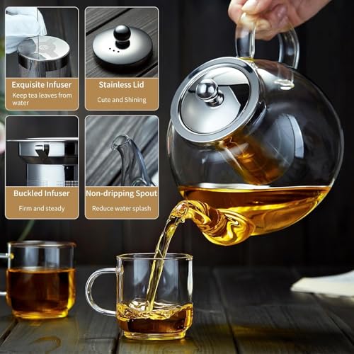Glass Teapot with Infuser