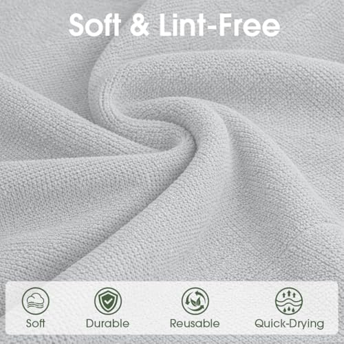 Microfiber Cleaning Cloth Roll (100 Count)