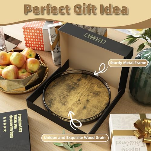 Lazy Susan Turntable Organizer for Table Top