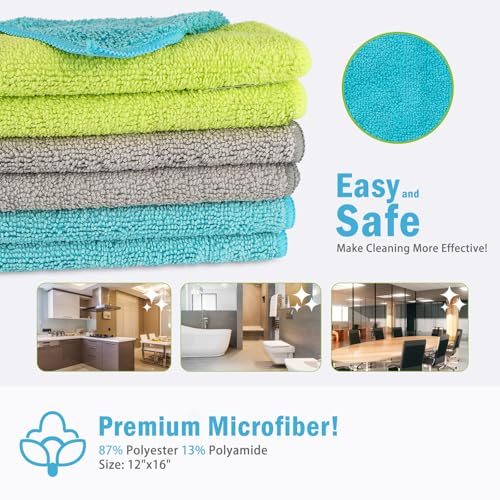 Microfiber Cleaning Cloth (100 Count)