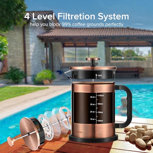 French Press Coffee Maker 51oz