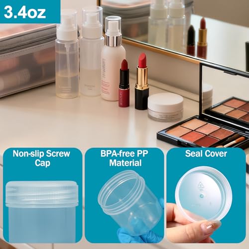 Wide Mouth Travel Containers (4 Count)