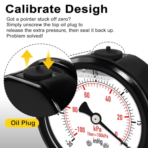 2.5 Inch Vacuum Gauge