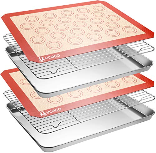 Baking Sheet with Cooling Rack (6 Count)