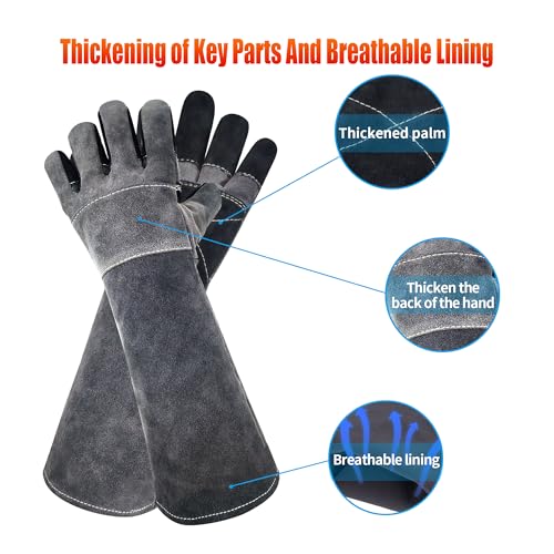 Long Welding Gloves 23.6 Inches 932℉