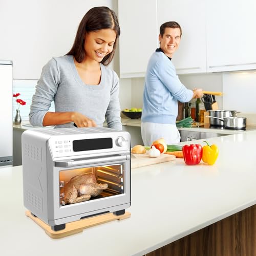 360°Rolling Tray Bamboo Appliance Slider for Breville Espresso Machine