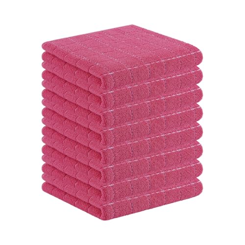 100% Cotton Terry Kitchen Towels (8 Count)
