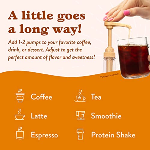 Butter Toffee Coffee Syrup (50.8 Fl Oz)