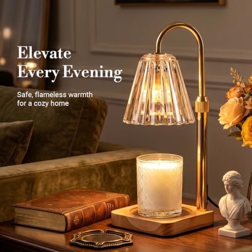 Candle Warmer Lamp with Timer & Dimmer
