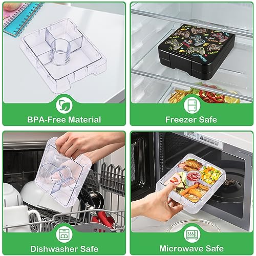 Bento Lunch Box Set With 10oz Soup Thermo