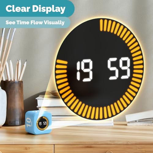 Pomodoro Cube Timer Productivity Visual Timer
