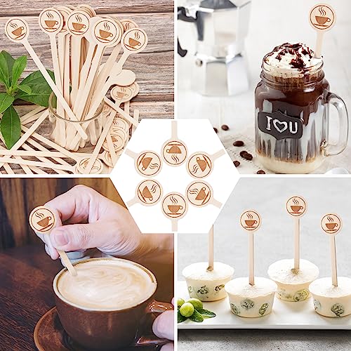 100Pcs Coffee Stirrers (100 Count)