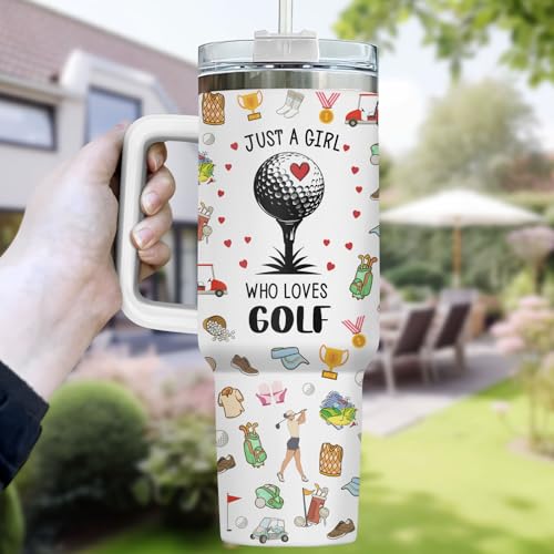 Golf Tumbler 40oz with Handle