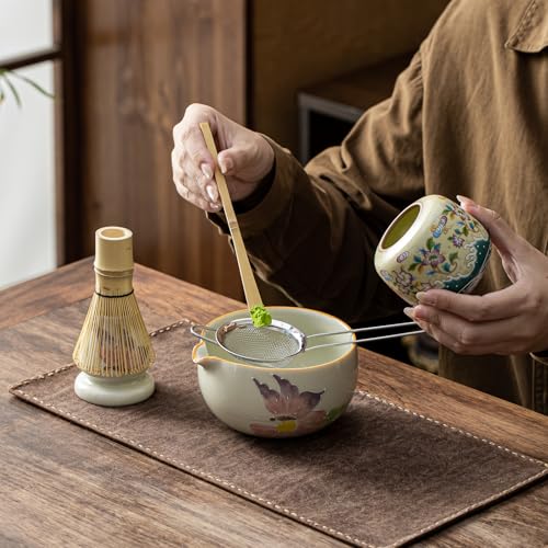 Matcha Set Matcha Whisk Set Includes Hand (5 Count)