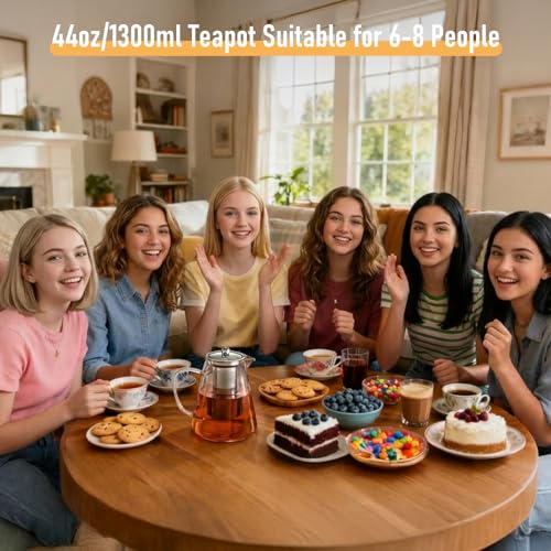 Teapot with Infuser (44 Fl Oz)