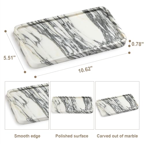Natural Marble Vanity Tray