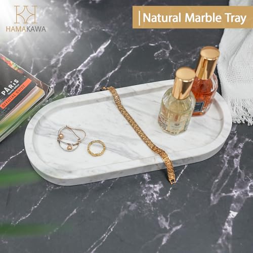 Oval Bathroom Vanity Tray