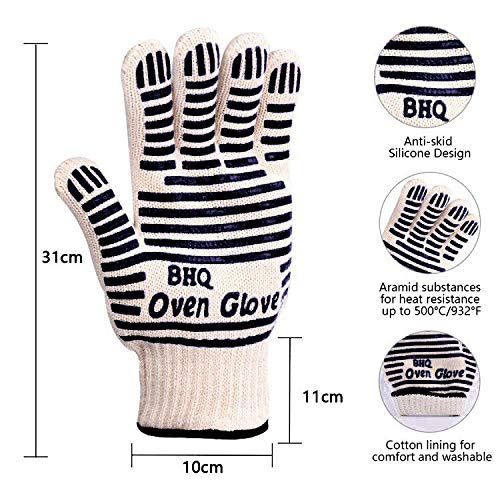 Extreme Heat Resistant Oven Gloves (2 Count)