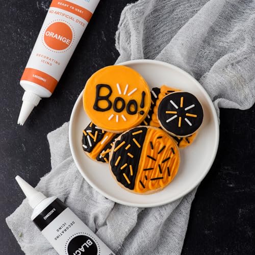 Dye Free Halloween Frosting Kit with Sprinkles