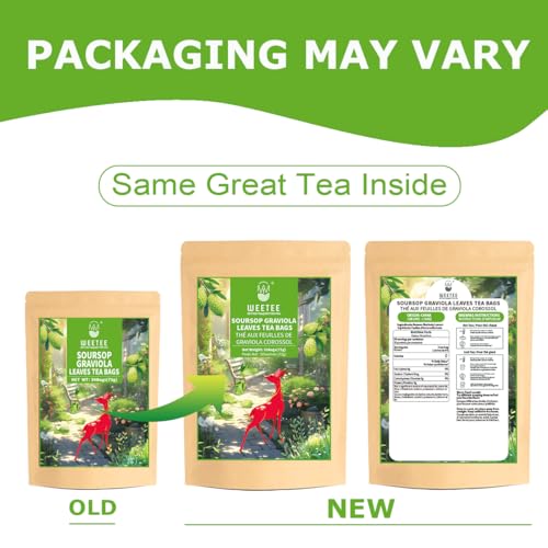Soursop Leaves Tea Bags 50 Count