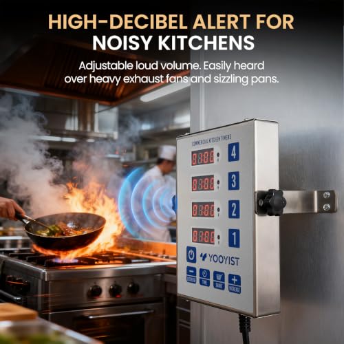 Precision Kitchen Timers for Cooking