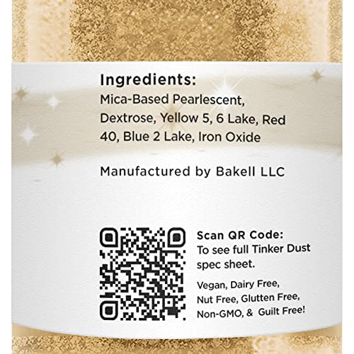 Gold Edible Glitter