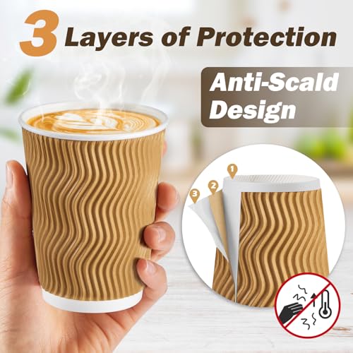 12 oz Coffee Cups (90 Count)