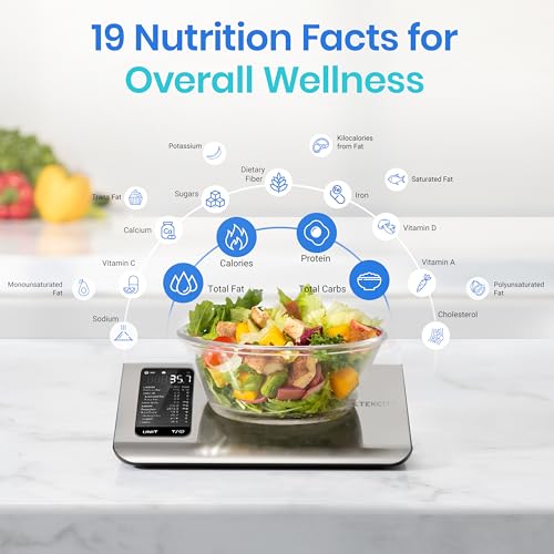 Food Kitchen Scale with Nutritional Calculator