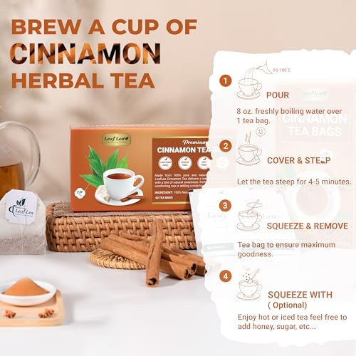 Cinnamon Tea Bags (80 Count)