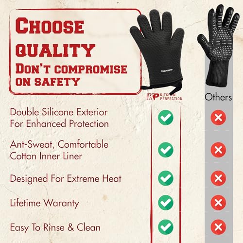 XL Silicone Griddle Gloves