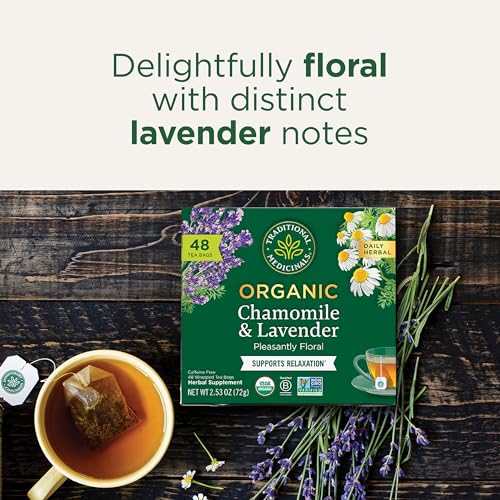 Organic Chamomile & Lavender (48 Count)