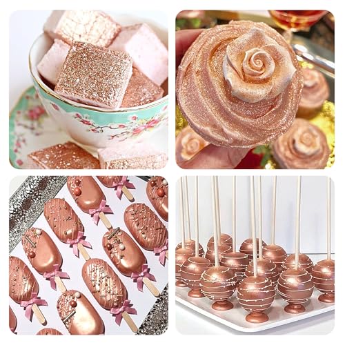 Rose Gold Edible Glitter Spray