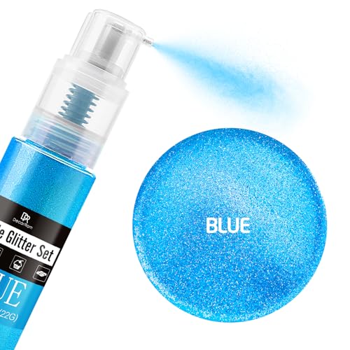 Blue Edible Glitter Spray