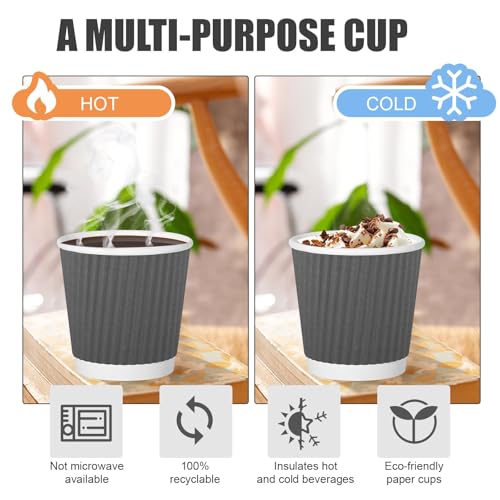 500 Pack Paper Espresso Coffee Cups (500 Count)