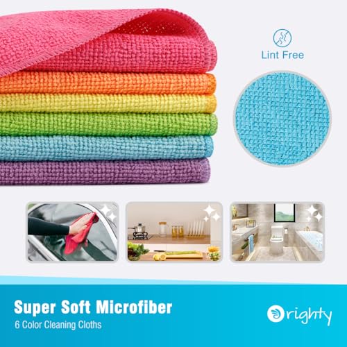 Microfiber Cleaning Cloth Bulk (150 Count)