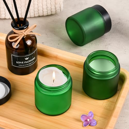Glass Jars with Lids (24 Count)