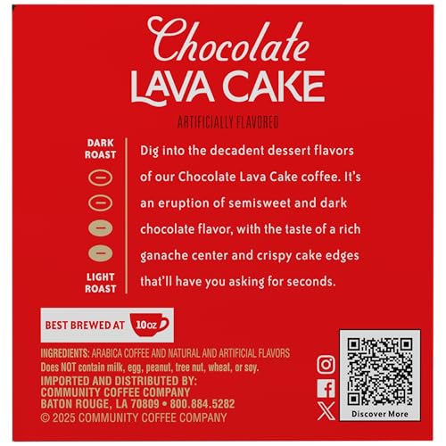 Chocolate Lava Cake Flavored 10 Count Keurig K